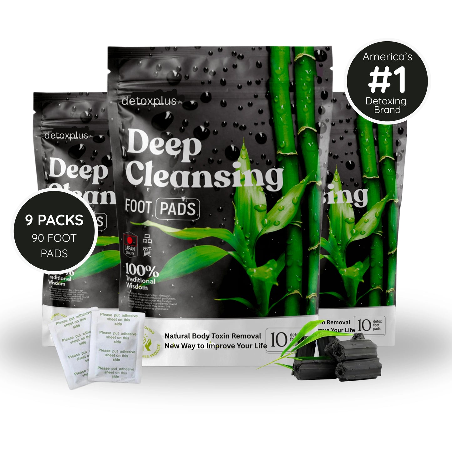 Detoxplus™ Lymphatic Drainage Foot Pads