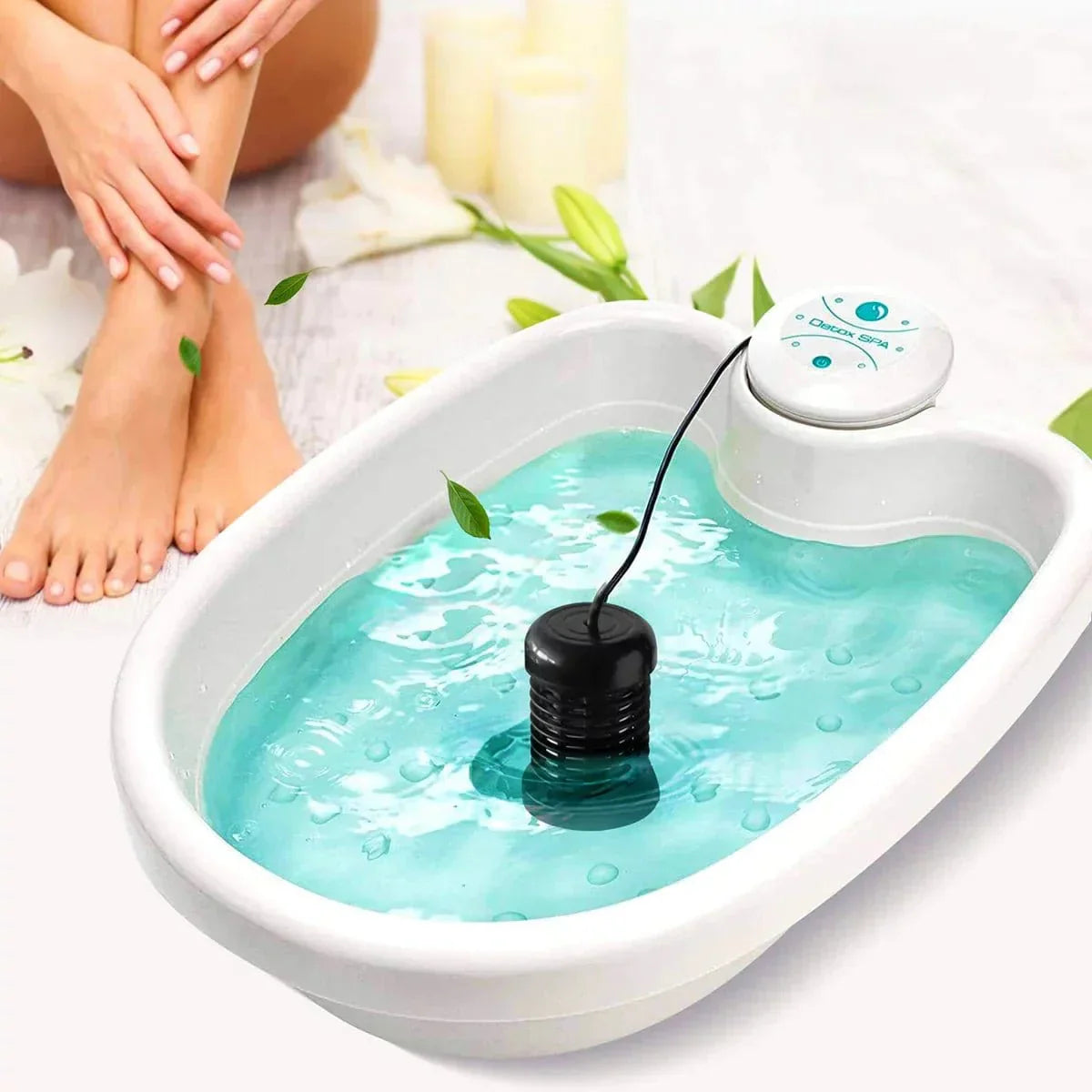 DrVerd™ Portable Ionic Detox Foot Bath Machine