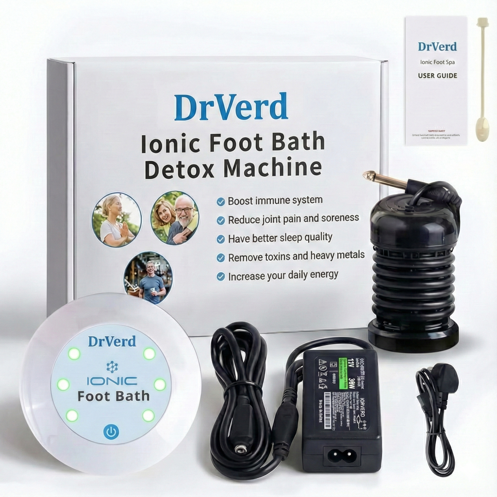 DrVerd™ Portable Ionic Detox Foot Bath Machine